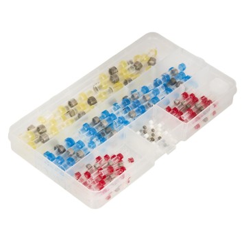 Koszulki rurki termokurczliwe z cyną 120szt. KD10491