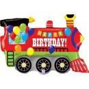 Happy Birthday Train Happy Birthday foil balloon 84 cm