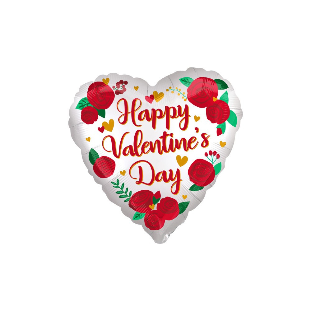 Love Happy Valentine's Day foil balloon 71 cm