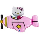 Hello Kitty Airplane Pink foil balloon 76 cm