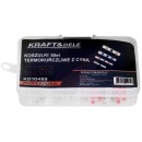 Koszulki rurki termokurczliwe z cyną 50szt. KD10489