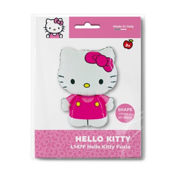 Hello Kitty Fuxia foil balloon 64 cm