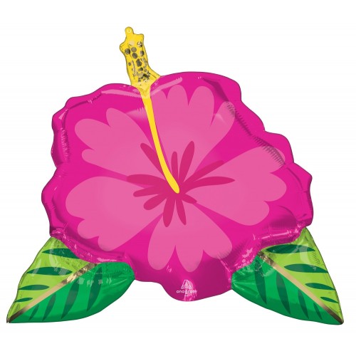 Flower Hibiscus foil balloon 68 cm