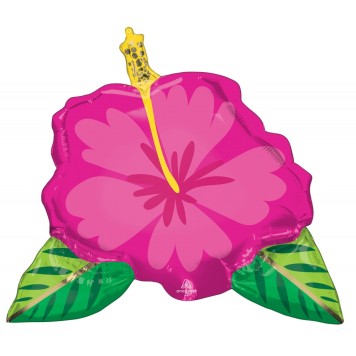 Flower Hibiscus foil balloon 68 cm