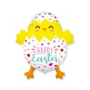 Easter Happy Chicken foil balloon 81 cm (WP)