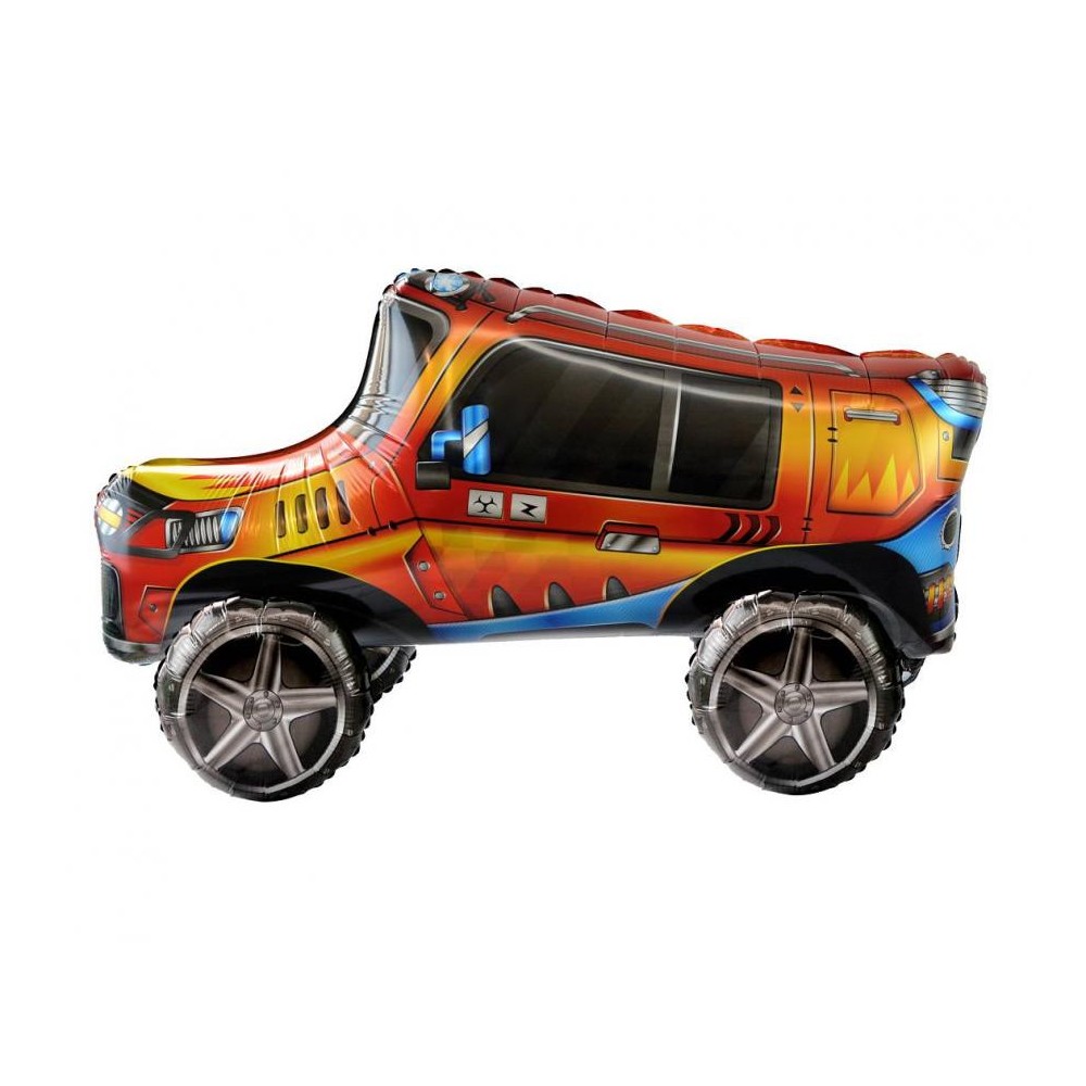 Vehicle Jeep 3D foil balloon 89 cm