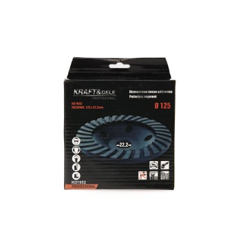 TARCZA SZLIFIERSKA 125 x 22,2 DO BETONU KD1952