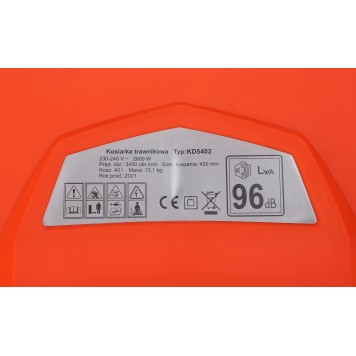 Kosiarka elektryczna 2800W KD5402