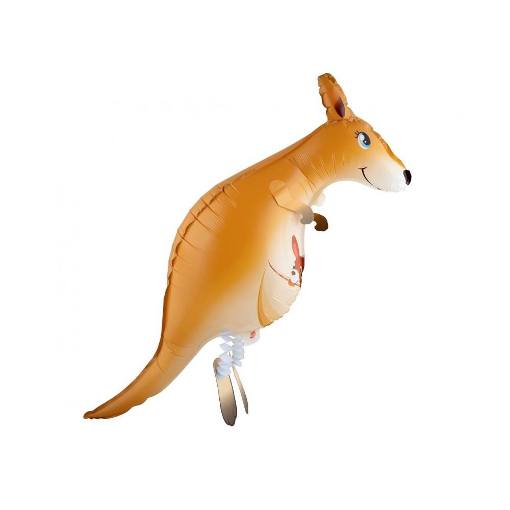Kangaroo Kangaroo walking foil balloon 82 cm