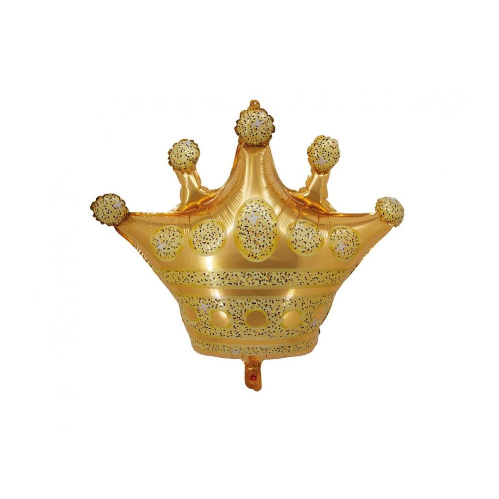 Party Gold Crown foil balloon 66 cm