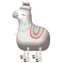 Llama walking foil balloon 93 cm