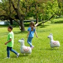 Llama walking foil balloon 93 cm