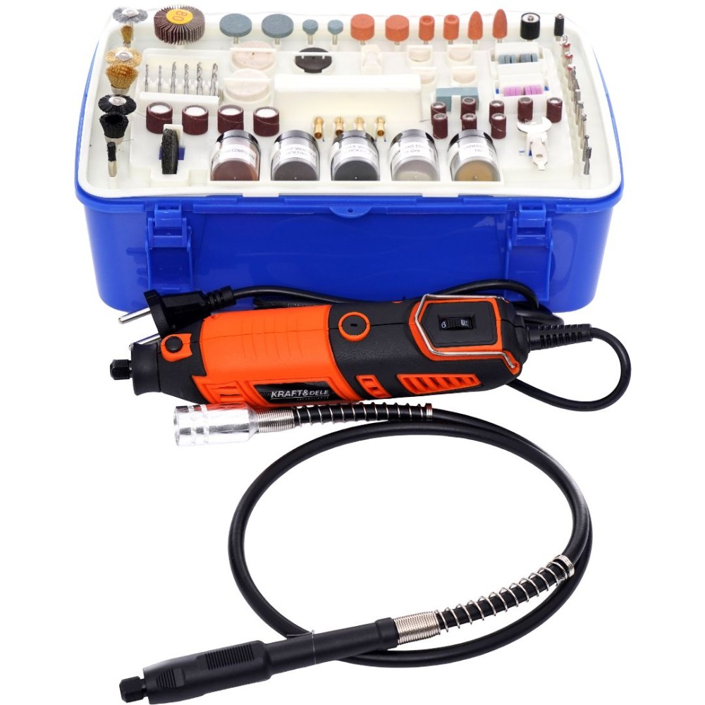 Mini szlifierka 270W + akcesoria 218el. KD10751