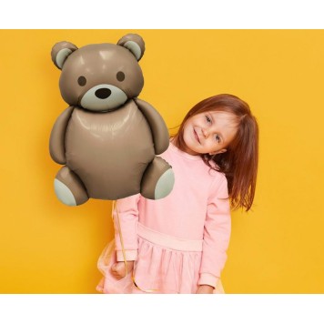 Teddy Bear Brown foil balloon 68 cm
