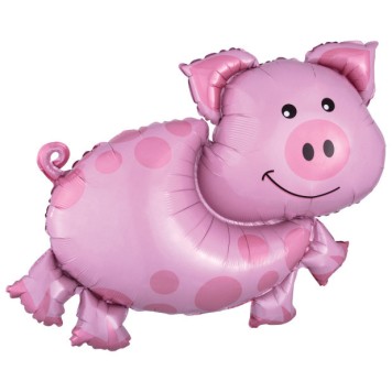 Pig foil balloon 89 cm