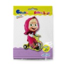 Masha and the Bear Biking foil balloon 99 cm