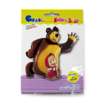 Masha and the Bear Smile foil balloon 107 cm