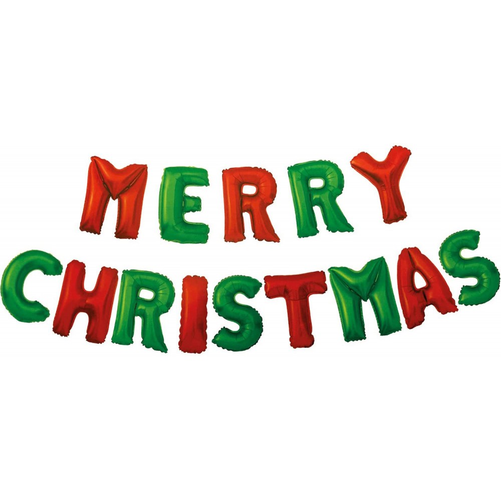 Christmas Merry Christmas foil balloon 360 cm