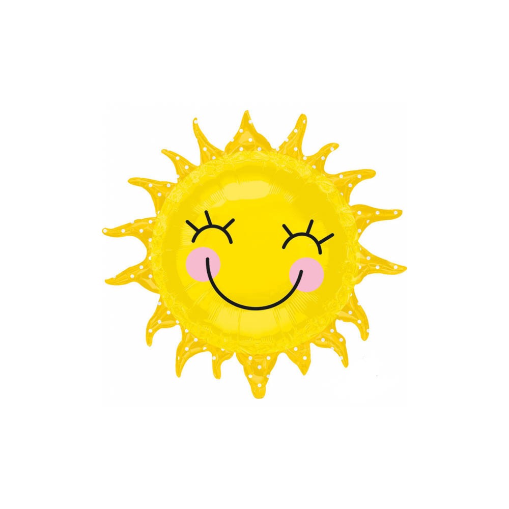 Sun  foil balloon 74 cm