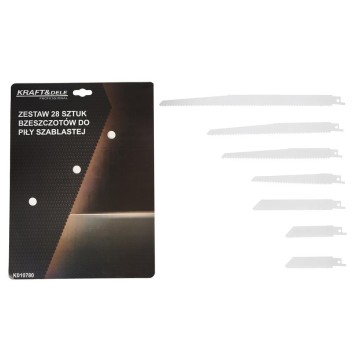 Brzeszczot do piły szablastej 28szt. KD10780