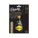 Celebrate B&C Champagne Champagne Bottle Foil Balloon 76 cm