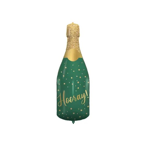 Happy New Year Bottle, Champagne bottle foil balloon 96 cm