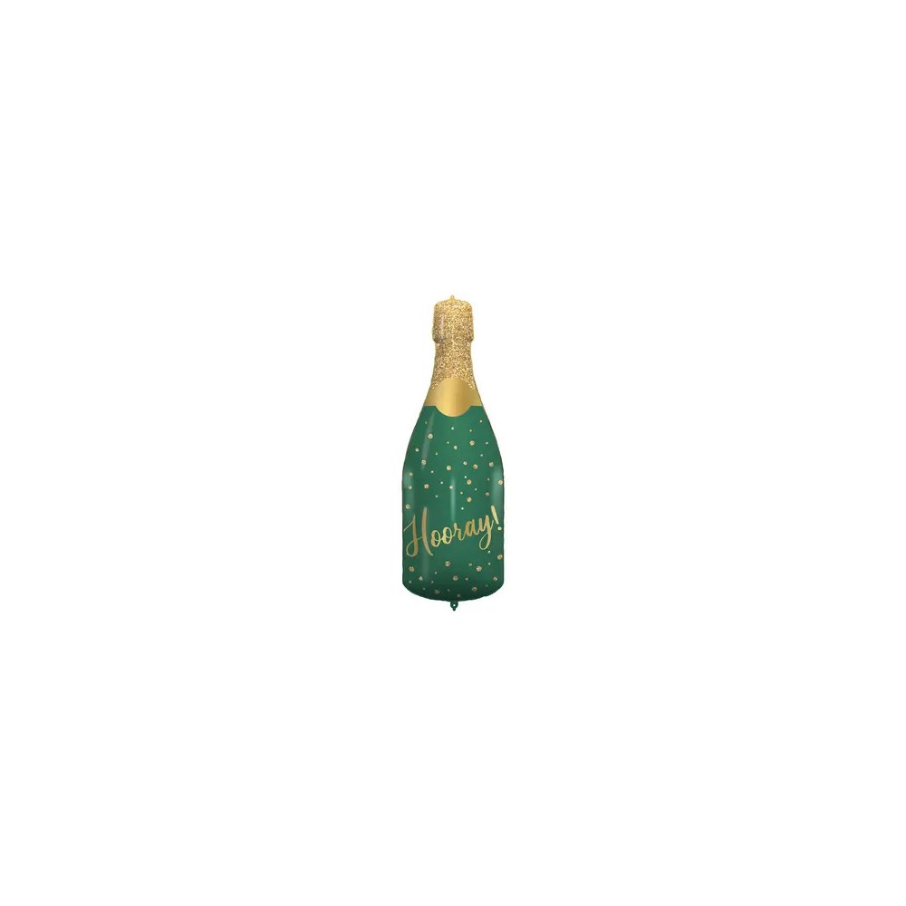 Happy New Year Bottle, Champagne bottle foil balloon 96 cm