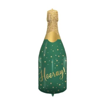Happy New Year Bottle, Champagne bottle foil balloon 96 cm