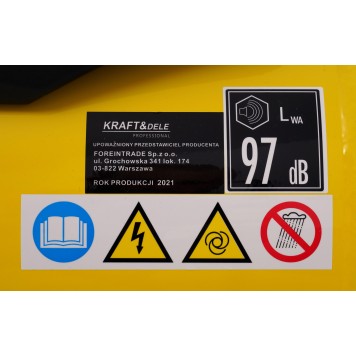 Kompresor bezolejowy 24L 8bar KD1416