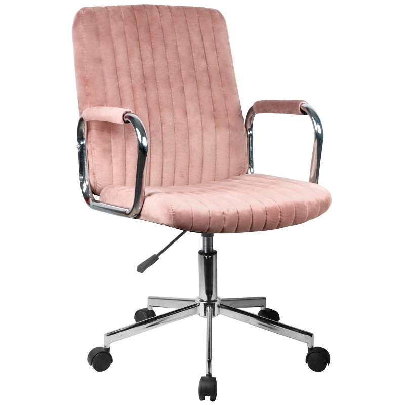FOTEL OBROTOWY FD-24 RÓŻOWY FOTEL OBROTOWY FD-24 RÓŻOWY