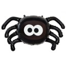 Halloween Black Spider foil balloon 89 cm