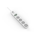 Przedłużacz z USB 2m 4 gniazda + 4x USBKD4030