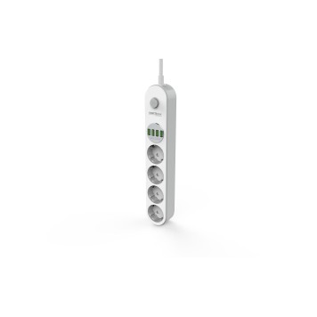 Przedłużacz z USB 2m 4 gniazda + 4x USBKD4030