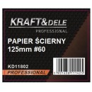 Papier ścierny 50szt. krążek 125mm P60 na rzep KD11802