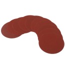 Papier ścierny 50szt. krążek 125mm P80 na rzep KD11803