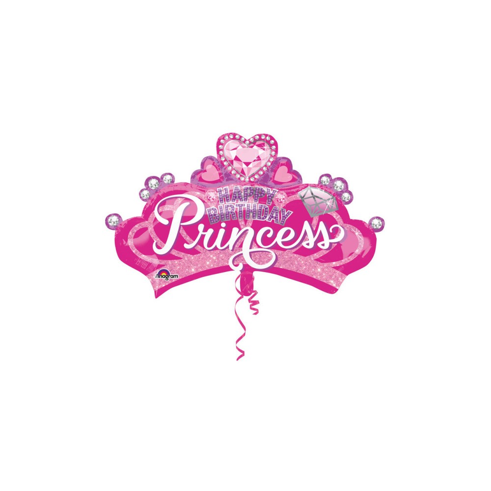 Princess Princess Crown Princess Foil Balloon 81 cm