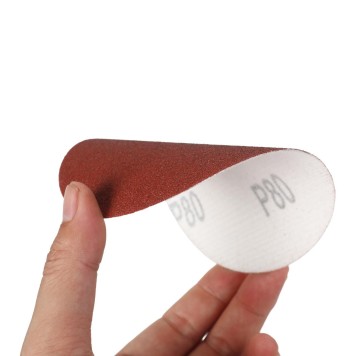 Papier ścierny 50szt. krążek 125mm P80 na rzep KD11803