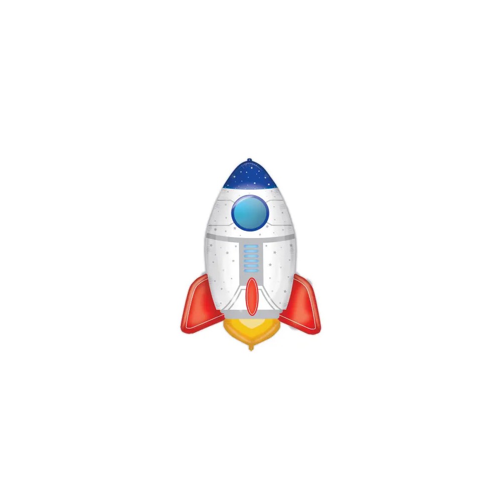 Space Space Rocket, Foil Balloon 77 cm