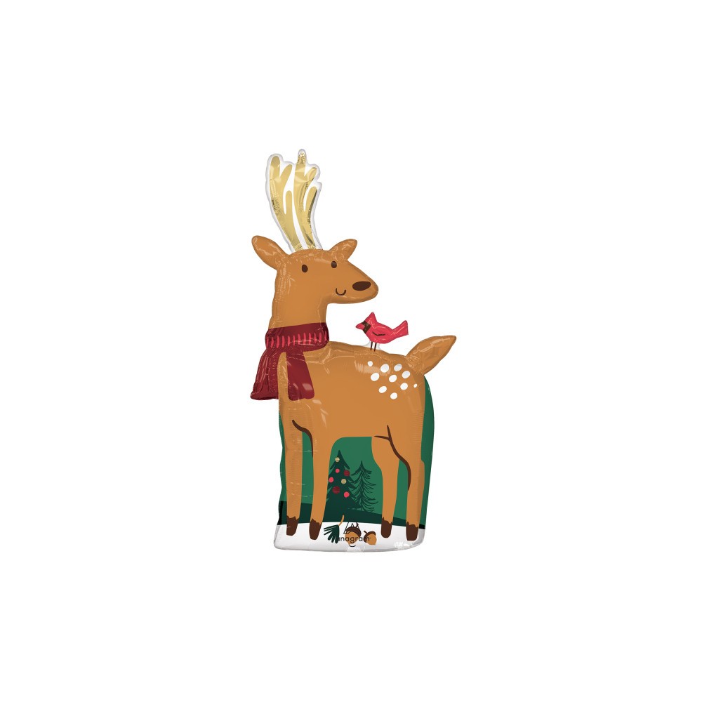 Christmas Reindeer Reindeer foil balloon 101 cm