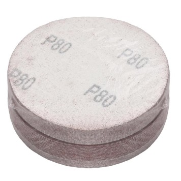 Papier ścierny 50szt. krążek 125mm P80 na rzep KD11803