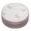 Papier ścierny 50szt. krążek 125mm P80 na rzep KD11803