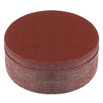 Papier ścierny 50szt. krążek 125mm P80 na rzep KD11803
