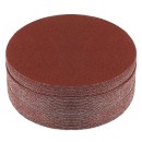 Papier ścierny 50szt. krążek 125mm P80 na rzep KD11803