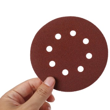 Papier ścierny 50szt. krążek 125mm P80 na rzep KD11809