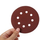 Papier ścierny 50szt. krążek 125mm P80 na rzep KD11809