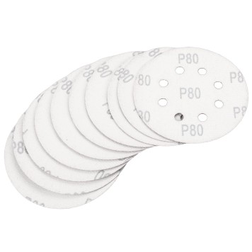 Papier ścierny 50szt. krążek 125mm P80 na rzep KD11809