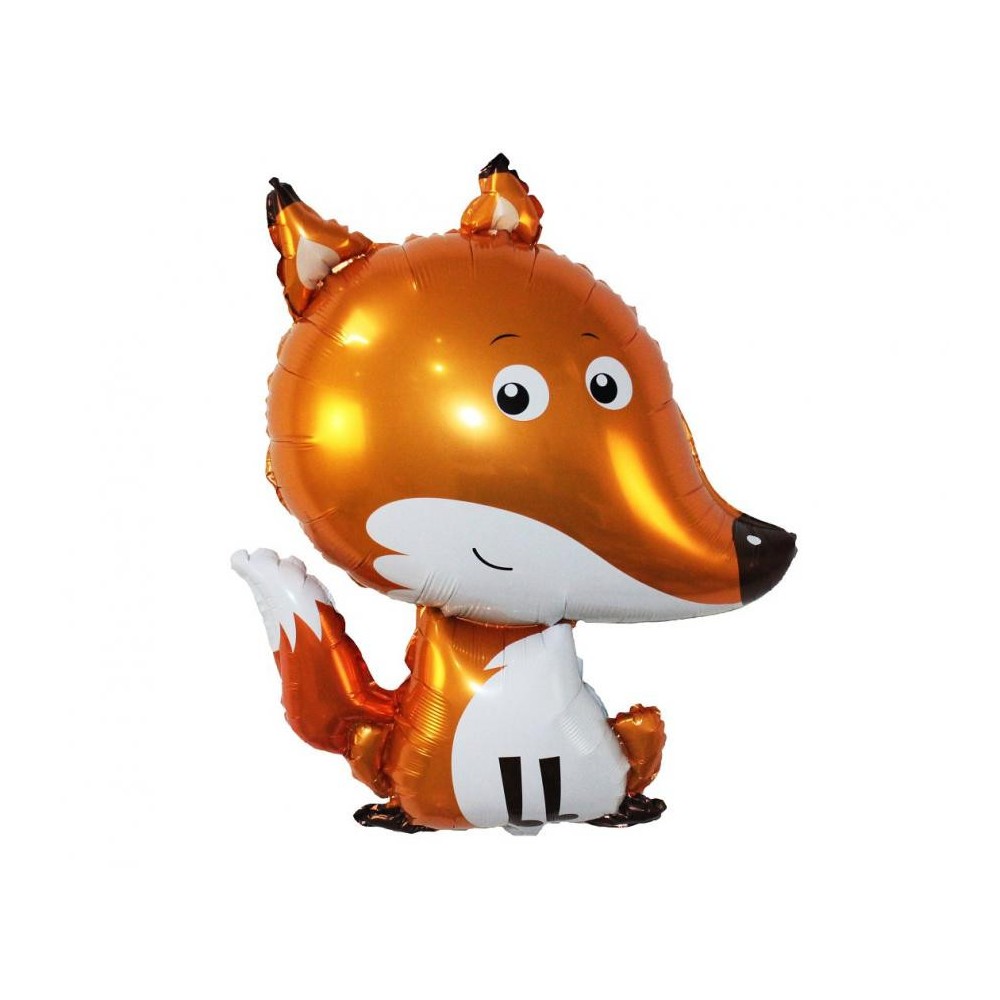 Animals Sitting Fox foil balloon 62 cm