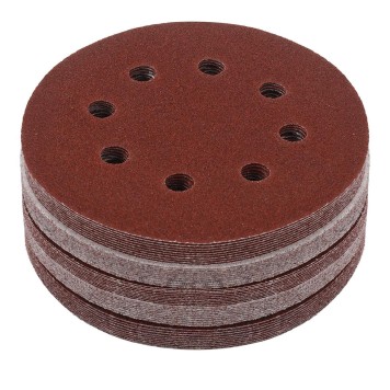 Papier ścierny 50szt. krążek 125mm P80 na rzep KD11809