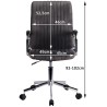 FOTEL OBROTOWY FD-24 GRANATOWY