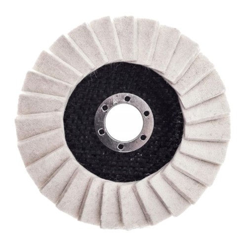 Tarcza filcowa filc do polerowania metalu 125mm KD959